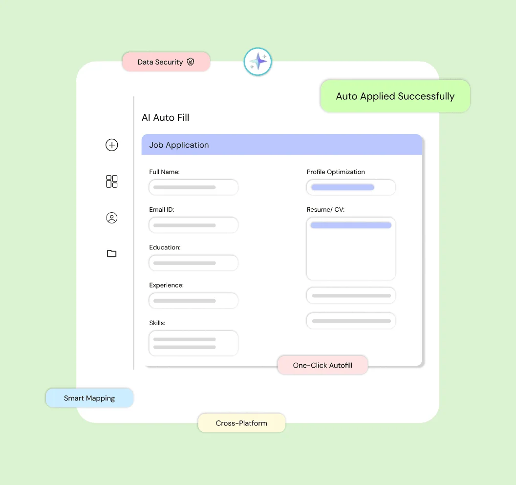 XCareer AI job application autofill browser extension icon